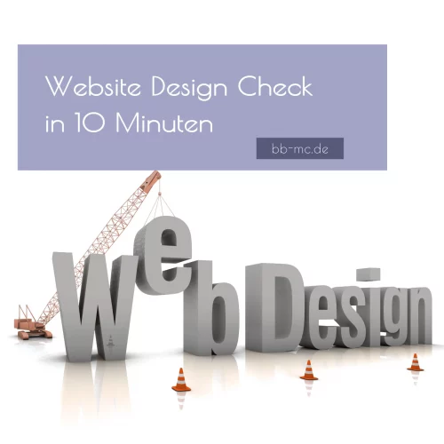 Website Design Check in 10 Minuten